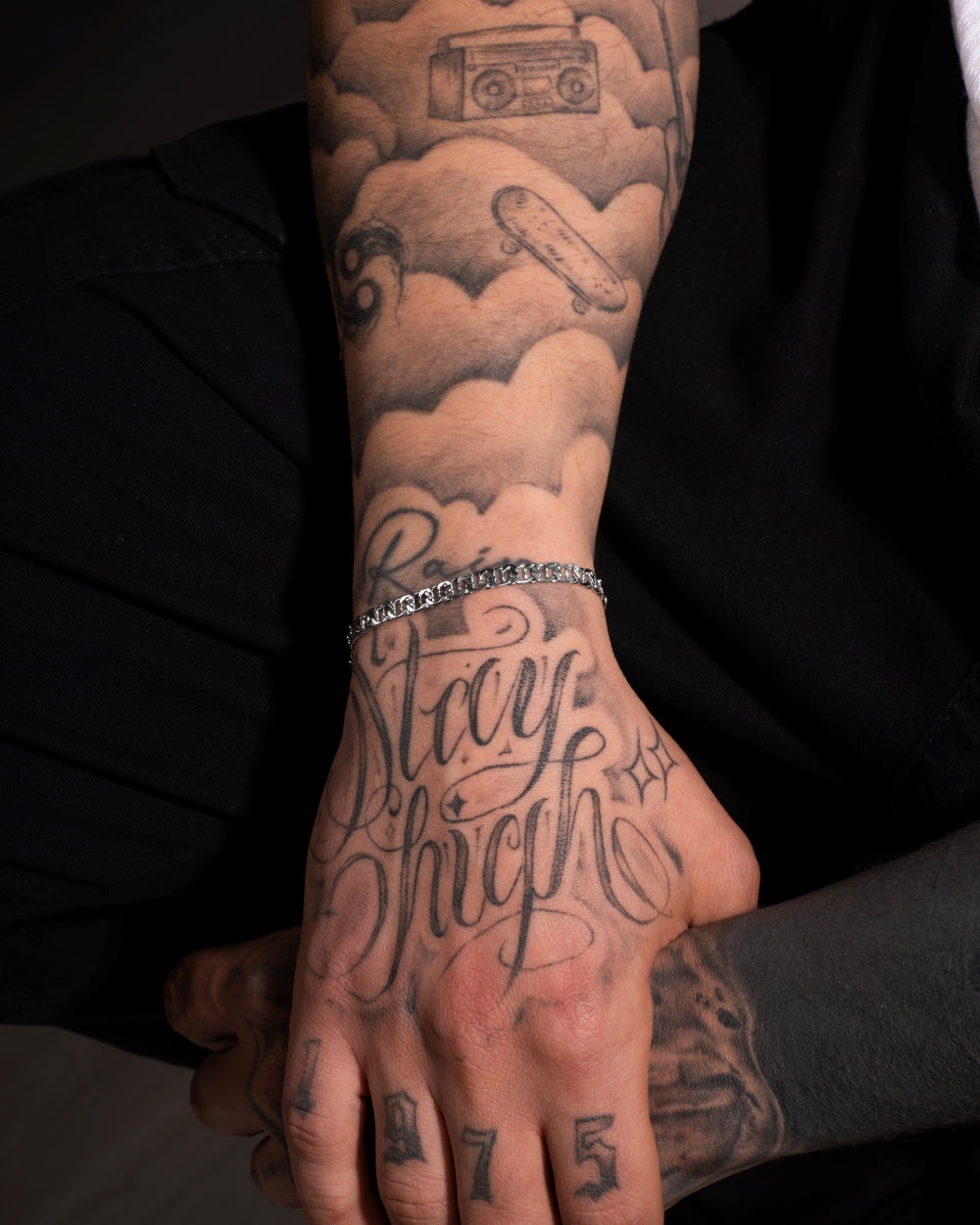 BL-21 Silver Bileklik